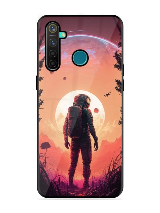 Red Sky At Morning Glossy Metal Phone Cover for Realme 5 Pro Zapvi