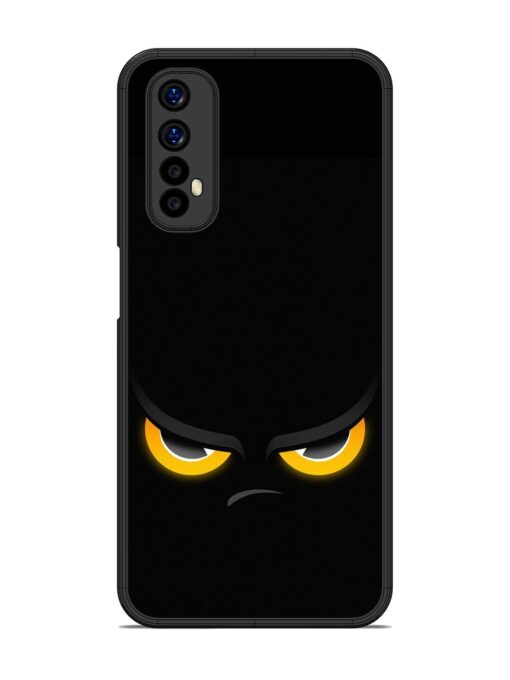 Scary Yellow Eye Glossy Metal TPU Phone Cover for Realme 7 Zapvi