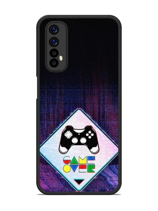 Game Over Glossy Metal Phone Cover for Realme 7 Zapvi