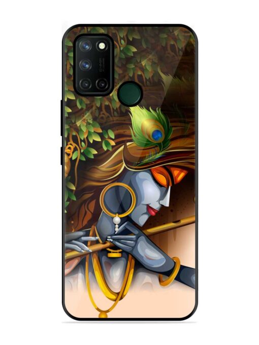 Krishna Glossy Metal Phone Cover for Realme 7I Zapvi