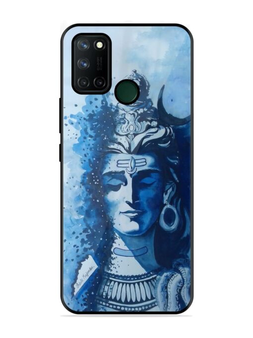 Shiv Art Glossy Metal Phone Cover for Realme 7I Zapvi