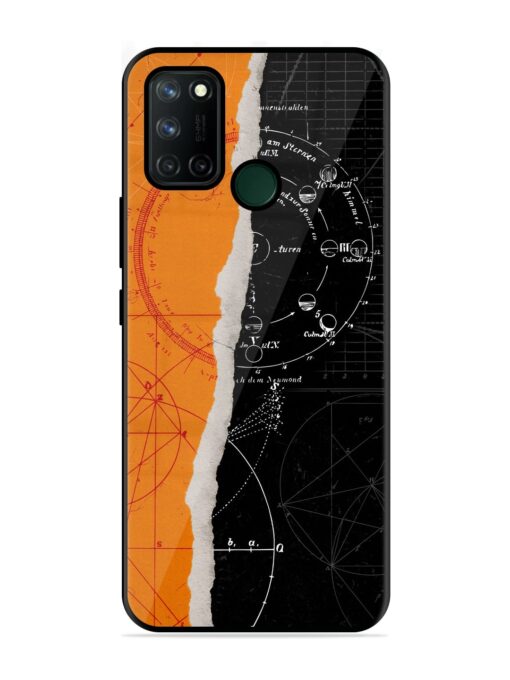 Planning Zoning Glossy Metal Phone Cover for Realme 7I Zapvi