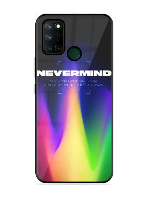 Nevermind Glossy Metal Phone Cover for Realme 7I Zapvi