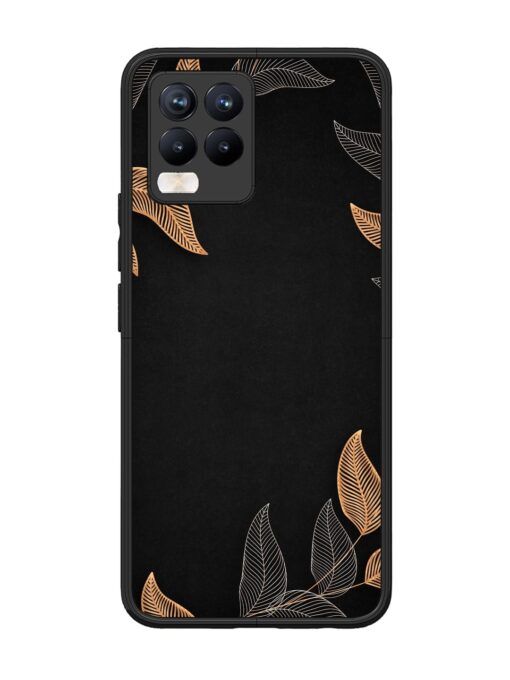 Foliage Art Glossy Metal Phone Cover for Realme 8 Pro Zapvi