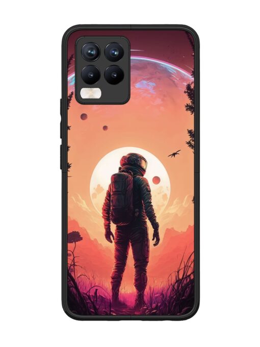 Red Sky At Morning Glossy Metal Phone Cover for Realme 8 Pro Zapvi