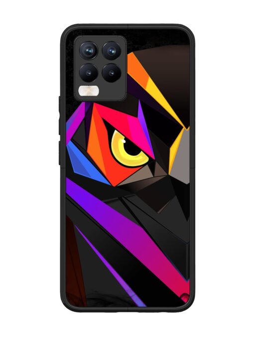 Wpap Owl Glossy Metal Phone Cover for Realme 8 Pro Zapvi