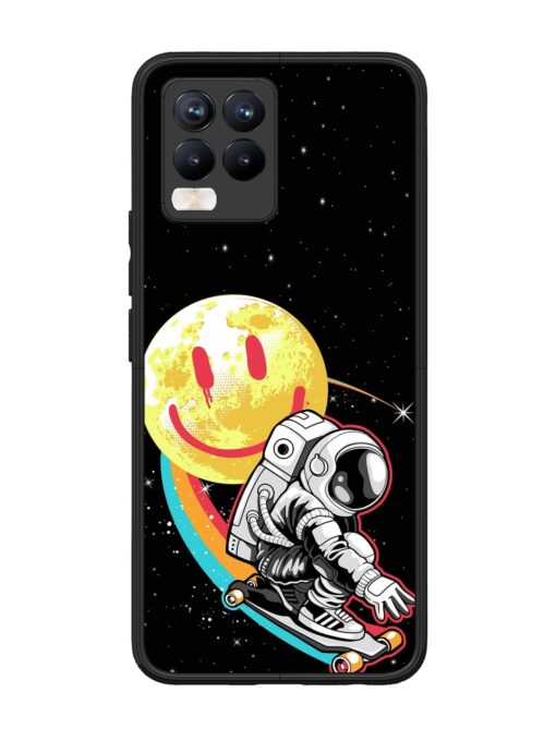 Astronaut Art Glossy Metal Phone Cover for Realme 8 Pro Zapvi