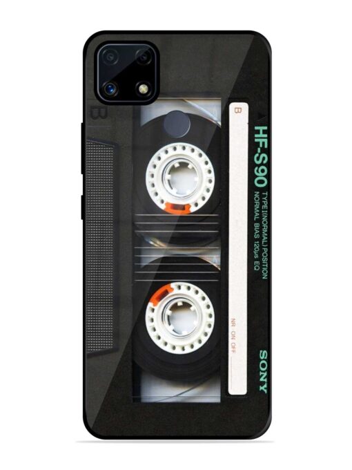 Sony Hf-S90 Cassette Glossy Metal Phone Cover for Realme C25S Zapvi