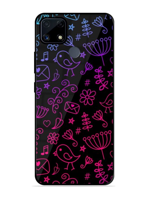 Cool Girly Glossy Metal Phone Cover for Realme C25S Zapvi