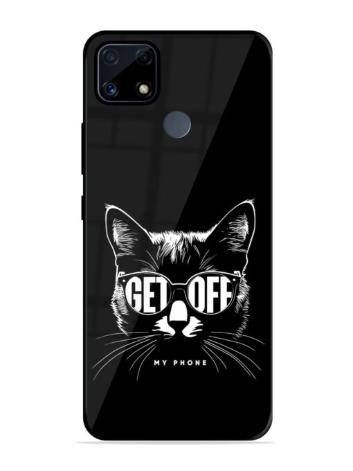 Get Off Glossy Metal TPU Phone Cover for Realme C25S Zapvi