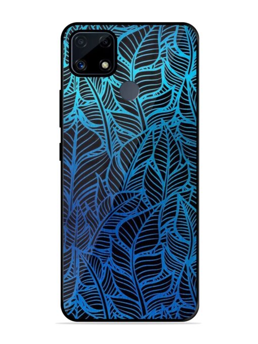 Decorative Topical Glossy Metal Phone Cover for Realme C25S Zapvi