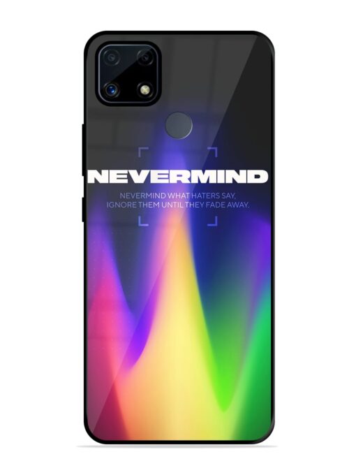 Nevermind Glossy Metal Phone Cover for Realme C25S Zapvi