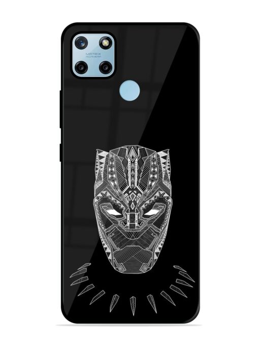 Fictional Art Glossy Metal Phone Cover for Realme C25Y Zapvi