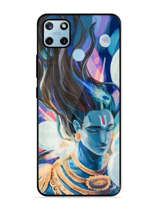 Bhagwan Sri Krishna Glossy Metal Phone Cover for Realme C25Y Zapvi