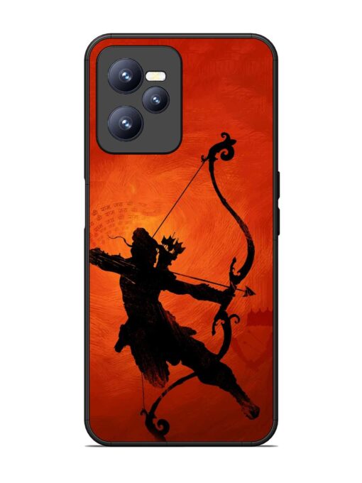 Illustration Lord Rama Glossy Metal Phone Cover for Realme C35 Zapvi