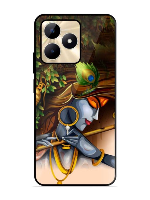 Krishna Glossy Metal Phone Cover for Realme C51 Zapvi