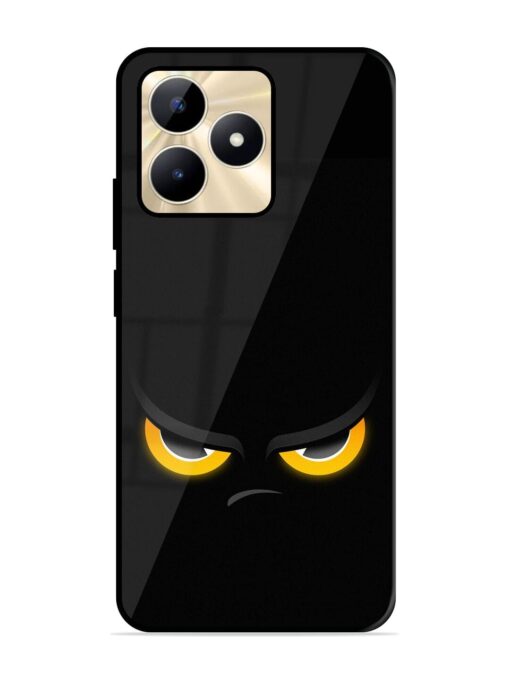 Scary Yellow Eye Glossy Metal TPU Phone Cover for Realme C51 Zapvi