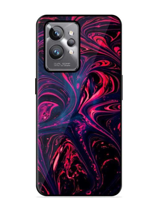 Abstract Background Glossy Metal Phone Cover for Realme Gt 2 Pro Zapvi