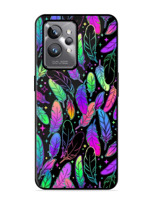 Bright Multi Colored Seamless Glossy Metal Phone Cover for Realme Gt 2 Pro Zapvi