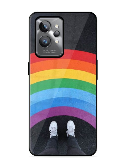 Legs Rainbow Glossy Metal TPU Phone Cover for Realme Gt 2 Pro Zapvi