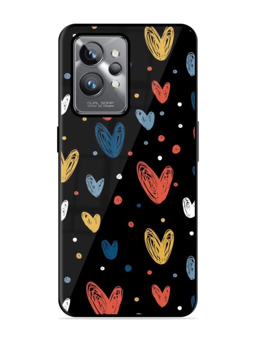 Happy Valentines Day Glossy Metal TPU Phone Cover for Realme Gt 2 Pro Zapvi