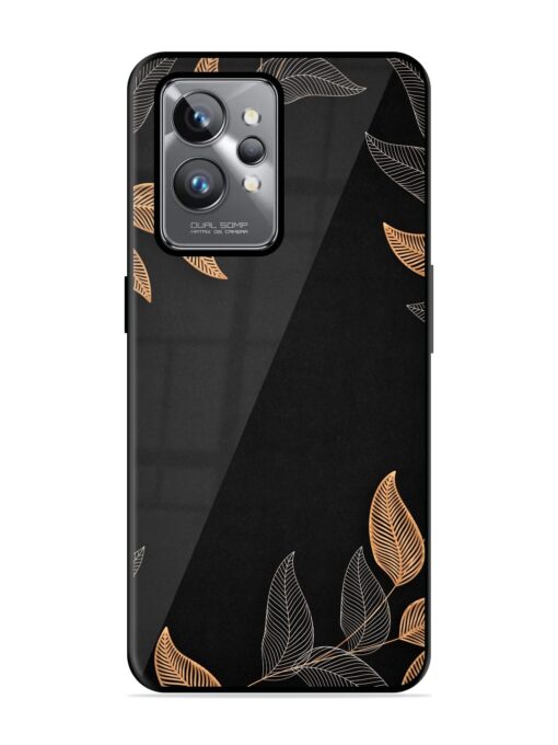 Foliage Art Glossy Metal Phone Cover for Realme Gt 2 Pro Zapvi