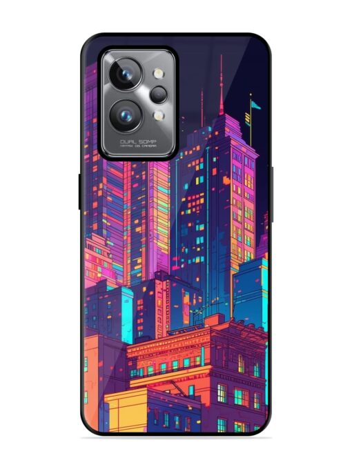 City View Glossy Metal Phone Cover for Realme Gt 2 Pro Zapvi