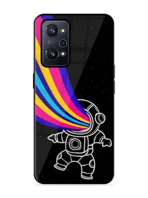 Astronaut Glossy Metal TPU Phone Cover for Realme Gt Neo 3T Zapvi