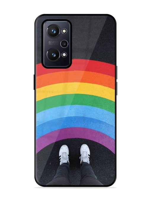 Legs Rainbow Glossy Metal TPU Phone Cover for Realme Gt Neo 3T Zapvi