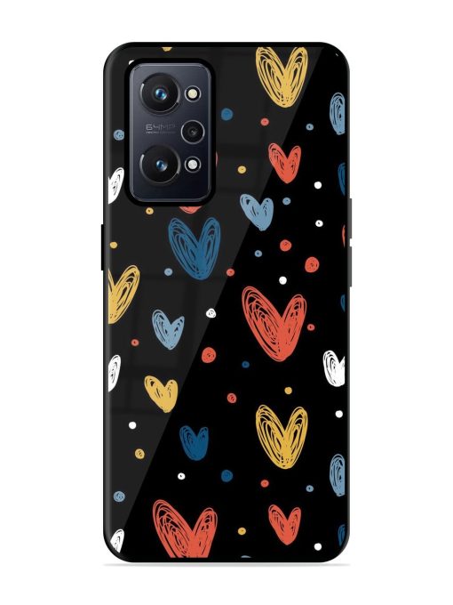 Happy Valentines Day Glossy Metal TPU Phone Cover for Realme Gt Neo 3T Zapvi