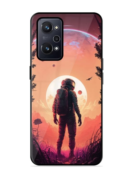 Red Sky At Morning Glossy Metal Phone Cover for Realme Gt Neo 3T Zapvi