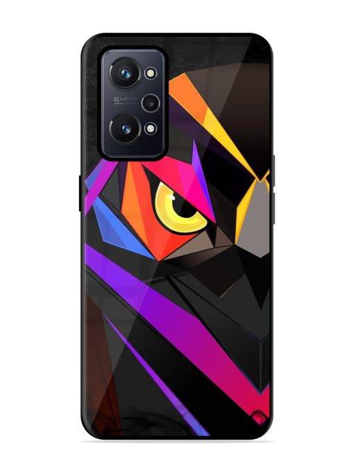 Wpap Owl Glossy Metal Phone Cover for Realme Gt Neo 3T Zapvi