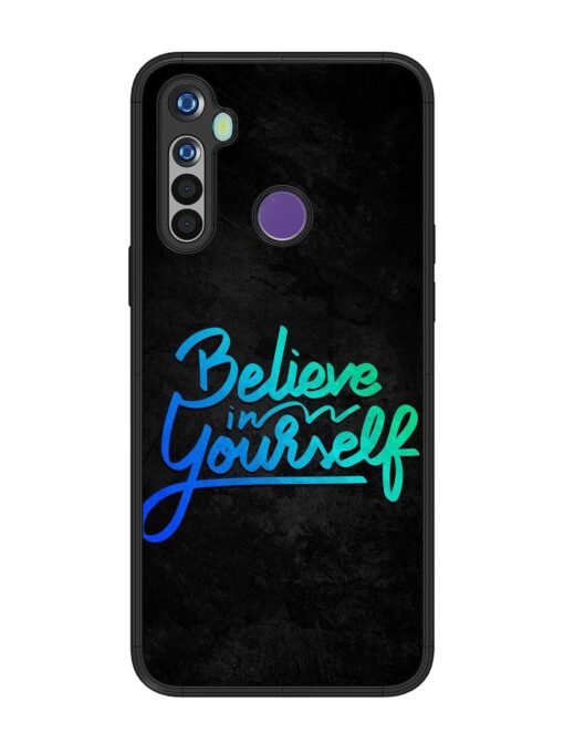 Believe In Yourself Glossy Metal Phone Cover for Realme Narzo 10 Zapvi