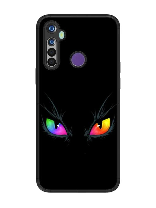 Cat Eyes Glossy Metal Phone Cover for Realme Narzo 10 Zapvi