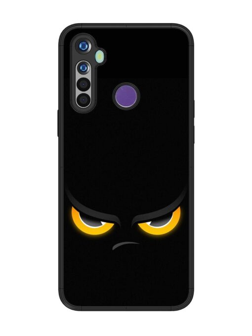 Scary Yellow Eye Glossy Metal TPU Phone Cover for Realme Narzo 10 Zapvi