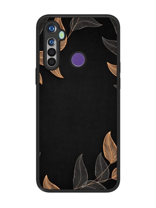 Foliage Art Glossy Metal Phone Cover for Realme Narzo 10 Zapvi