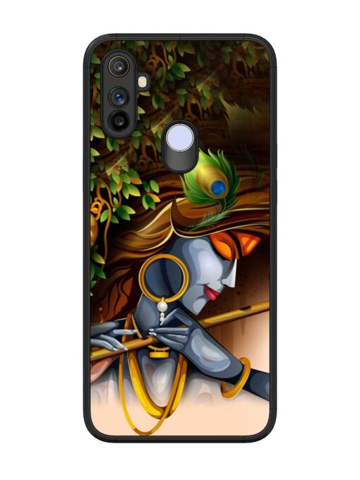 Krishna Glossy Metal Phone Cover for Realme Narzo 20A Zapvi