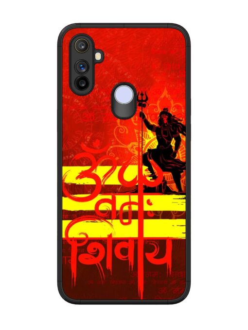 Illustration Lord Shiva Glossy Metal TPU Phone Cover for Realme Narzo 20A Zapvi