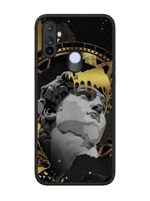 Roman Face Glossy Metal Phone Cover for Realme Narzo 20A Zapvi