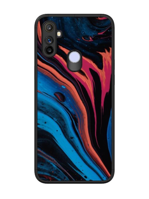 Liquefied Art Glossy Metal TPU Phone Cover for Realme Narzo 20A Zapvi