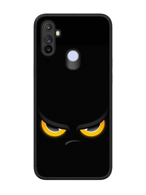 Scary Yellow Eye Glossy Metal TPU Phone Cover for Realme Narzo 20A Zapvi