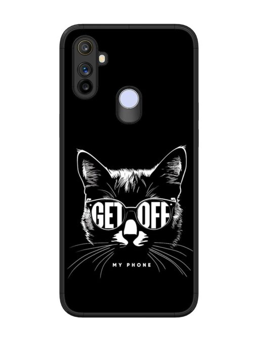 Get Off Glossy Metal TPU Phone Cover for Realme Narzo 20A Zapvi