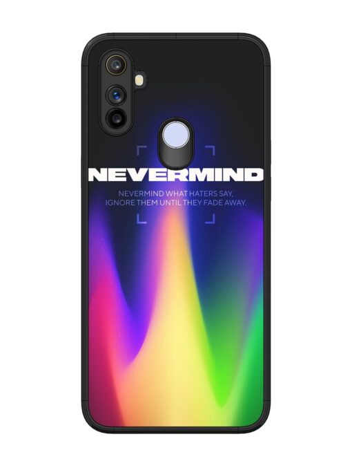 Nevermind Glossy Metal Phone Cover for Realme Narzo 20A Zapvi