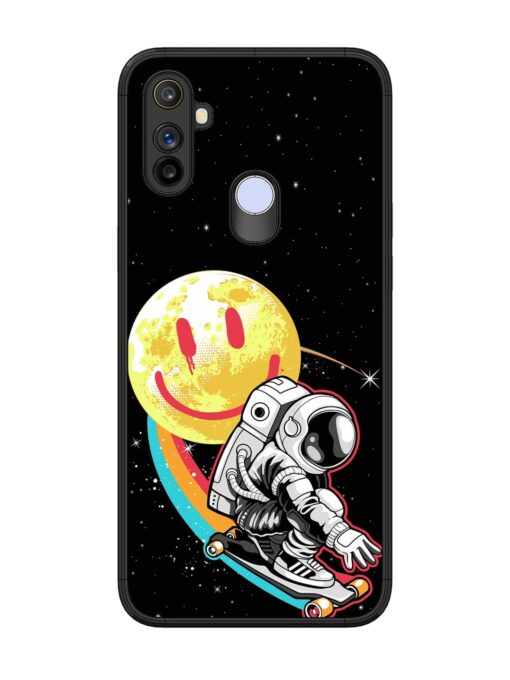 Astronaut Art Glossy Metal Phone Cover for Realme Narzo 20A Zapvi