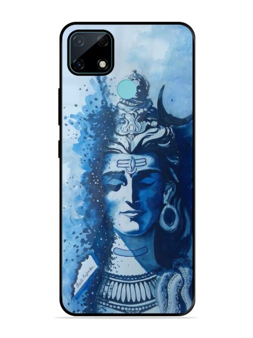 Shiv Art Glossy Metal Phone Cover for Realme Narzo 30A Zapvi