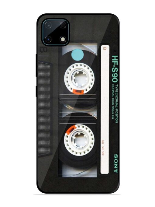 Sony Hf-S90 Cassette Glossy Metal Phone Cover for Realme Narzo 30A Zapvi