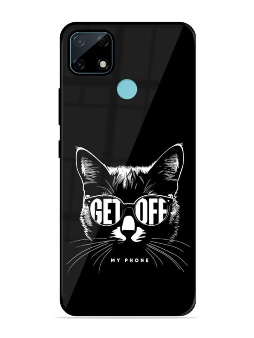 Get Off Glossy Metal TPU Phone Cover for Realme Narzo 30A Zapvi