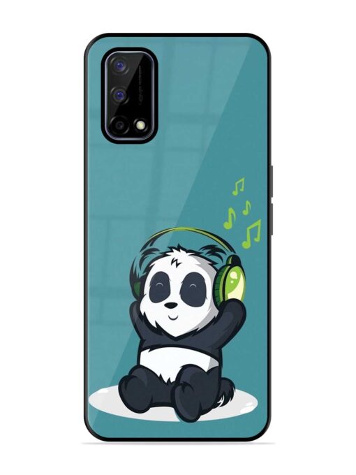 Music Panda Glossy Metal Phone Cover for Realme Narzo 30 Pro (5G) Zapvi