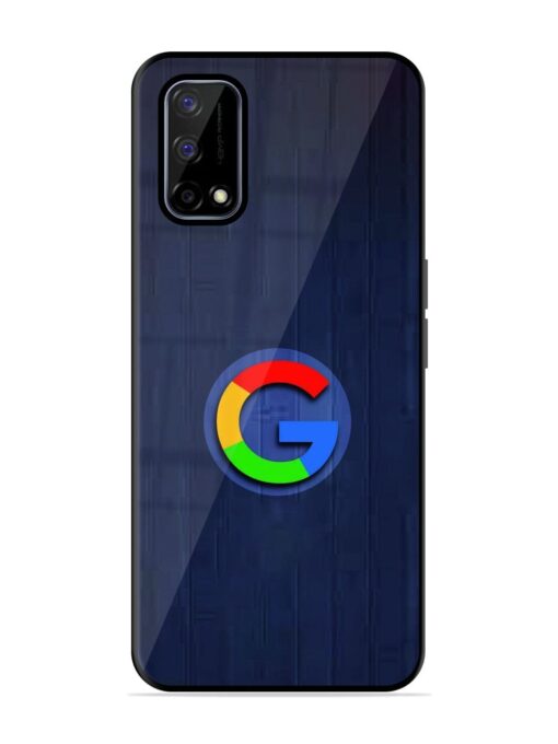 Google Logo Printed Glossy Metal TPU Phone Cover for Realme Narzo 30 Pro (5G) Zapvi