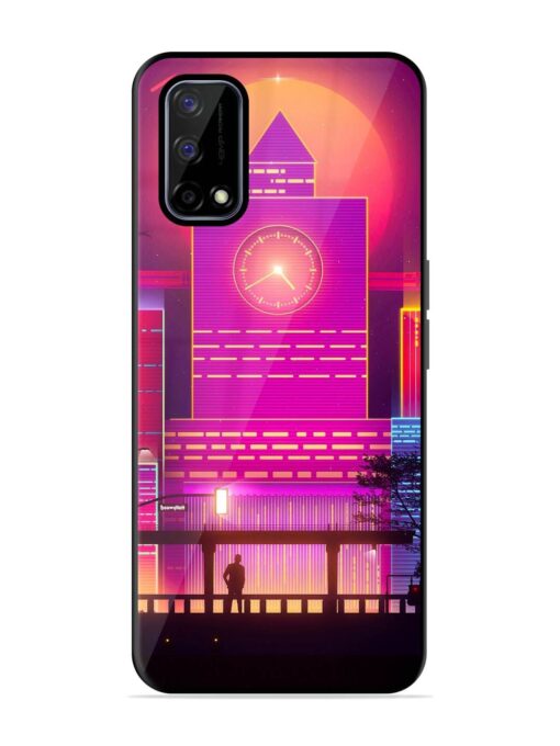 Clock Tower Glossy Metal TPU Phone Cover for Realme Narzo 30 Pro (5G) Zapvi